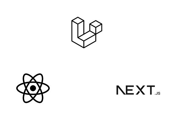 Laravel Next React Logo