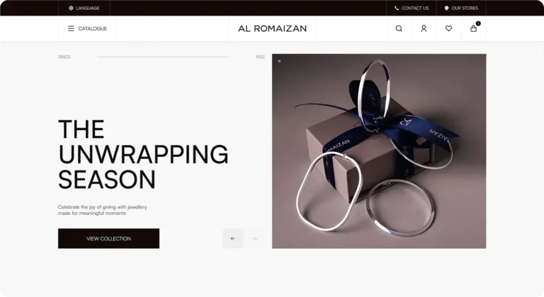 Al Romaizan Ecommerce Homepage