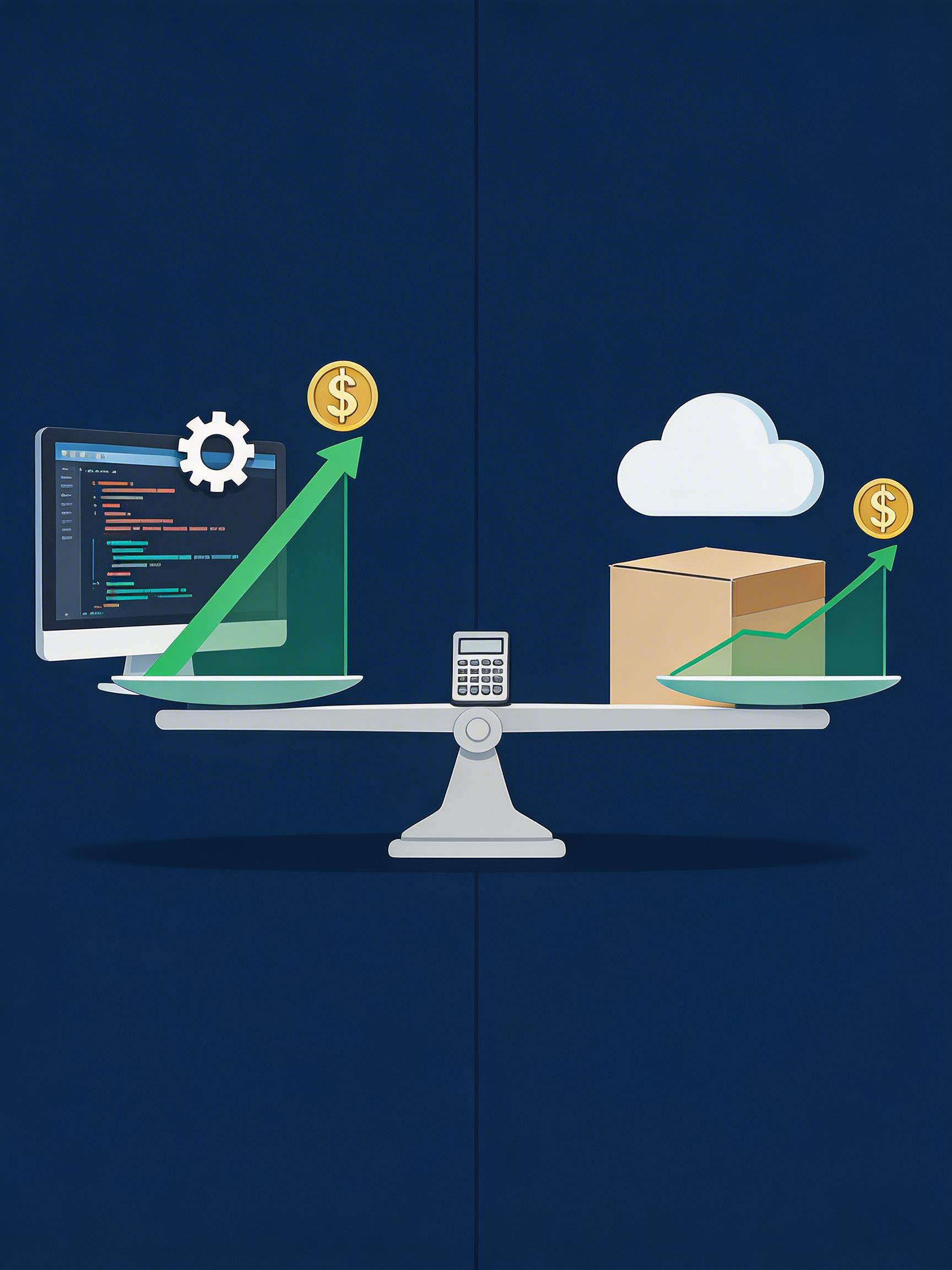 How Mid-Market Companies Can Calculate True ROI for Custom Software vs. Off-the-Shelf SaaS