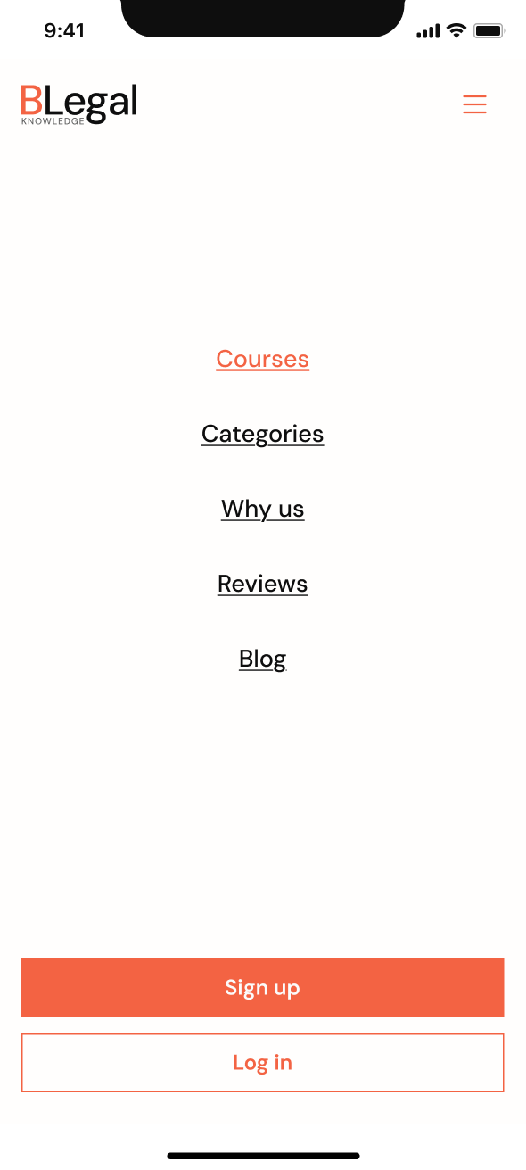 BLegal Knowledge Nav