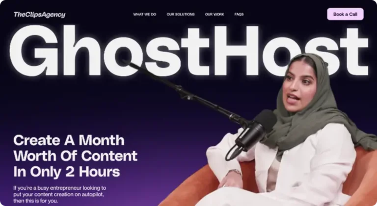 The Clips Agency Homepage