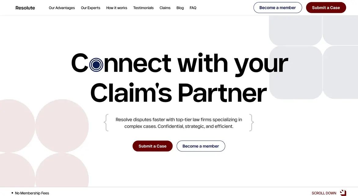 Resolut UAE Homepage